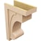 Ekena Millwork 12"W x 24"D x 36"H Classic Alma Rough Cedar Woodgrain TimberThane Corbel, Primed Tan CORUR12X24X36ALMRCPR - alternate 5